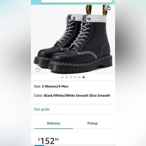 Dr. Martens Unisex 1460 Pascal Bex DS